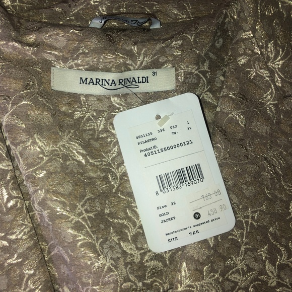 GOLDEN HUES SET BY MARINA RINALDI - Picture 4 of 4